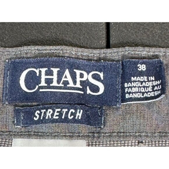 Chaps Golf Performance Cargo Shorts Men's 38 Charcoal Gray - Picture 8 of 13